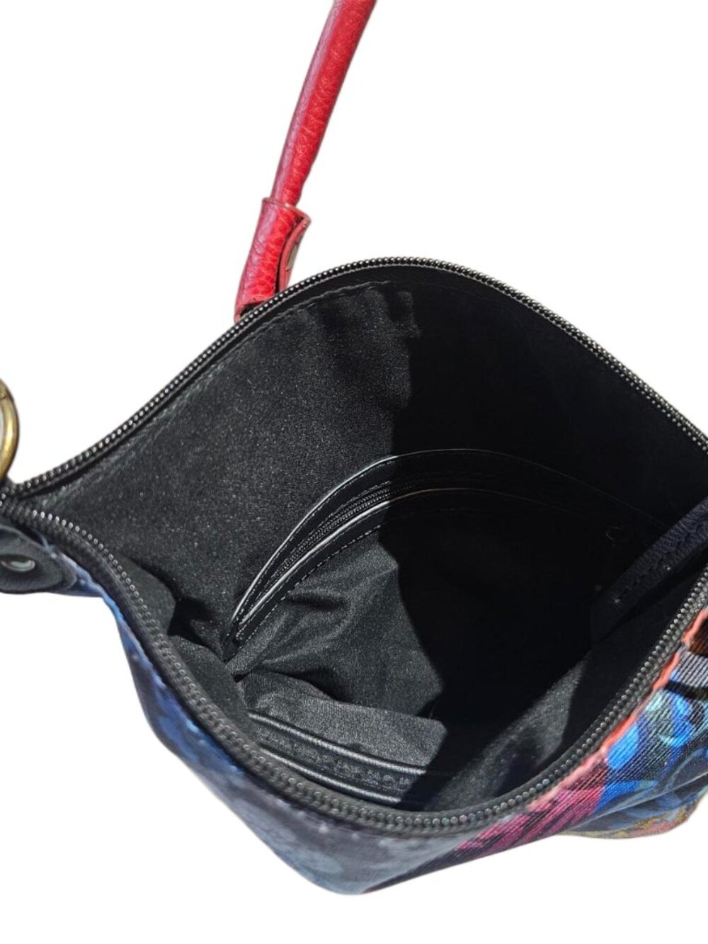 Desigual Multicolour Shoulder Bag Purse Bucket Bag Expandable, Handle Adjustable - Picture 10 of 15